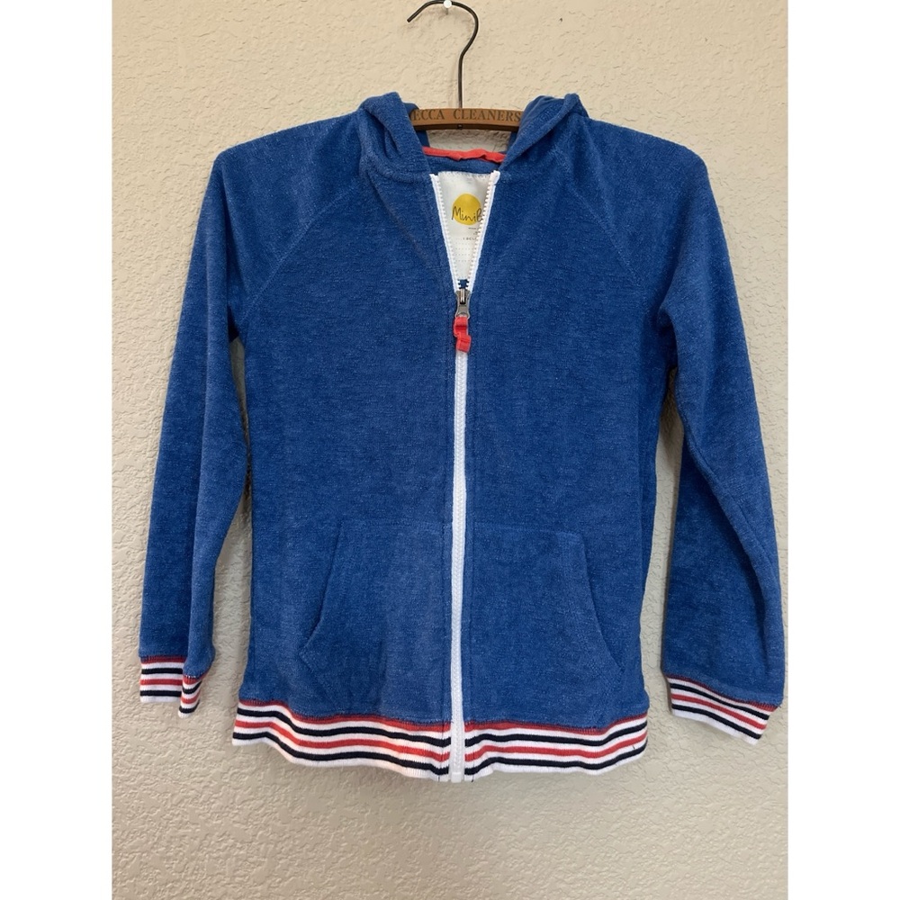 Mini Boden Terry Cloth Hoodie Kids 8-9